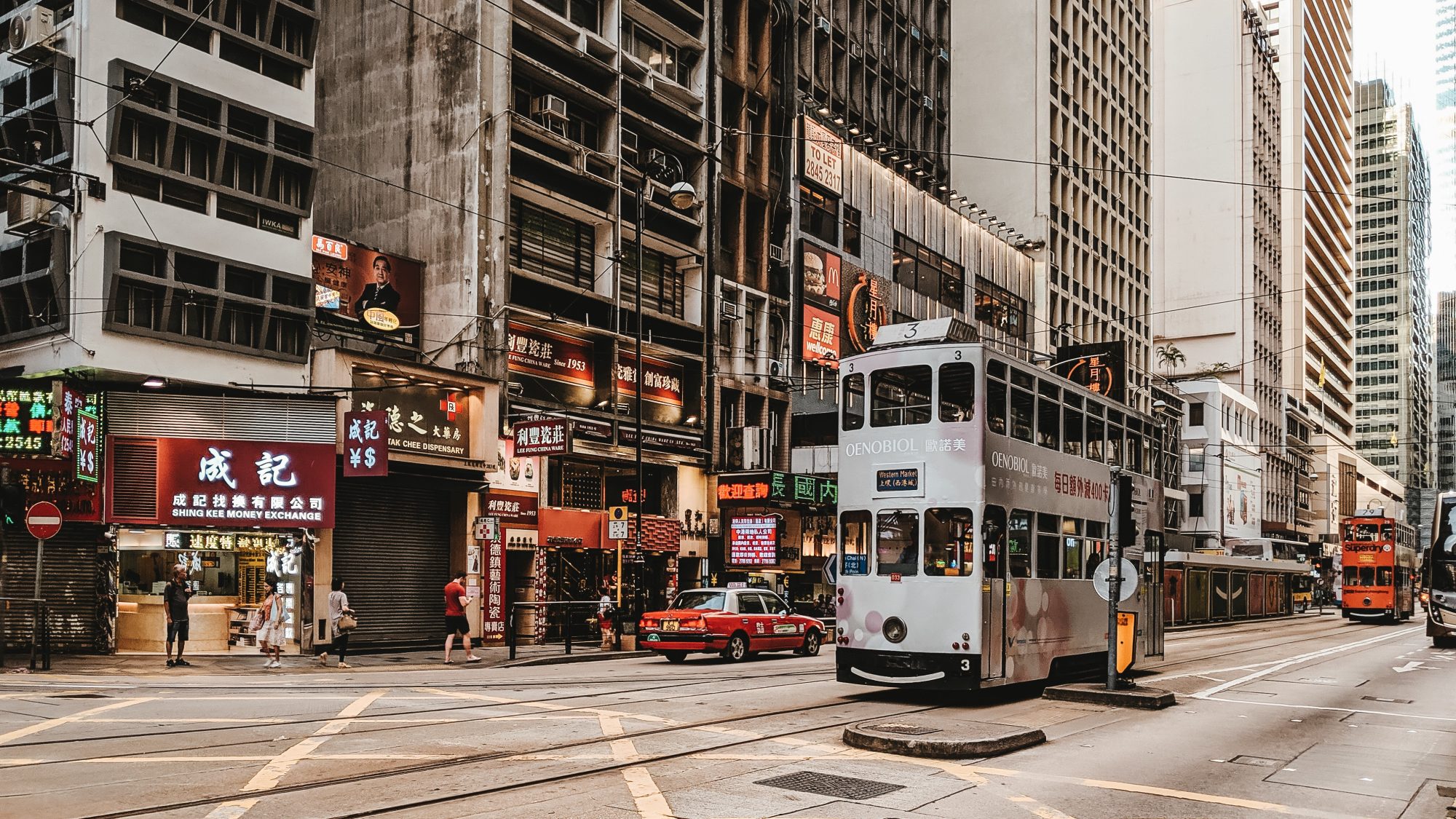 Tram in Hong Kong